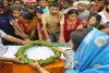कोडरमा: सीआरपीएफ जवान उमा चरण को दी गई सलामी, हुआ अंतिम संस्कार 